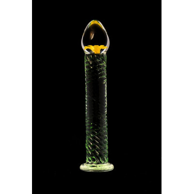 Нереалистичный фаллоимитатор Sexus Glass, стекло, прозрачный, 16,5 см