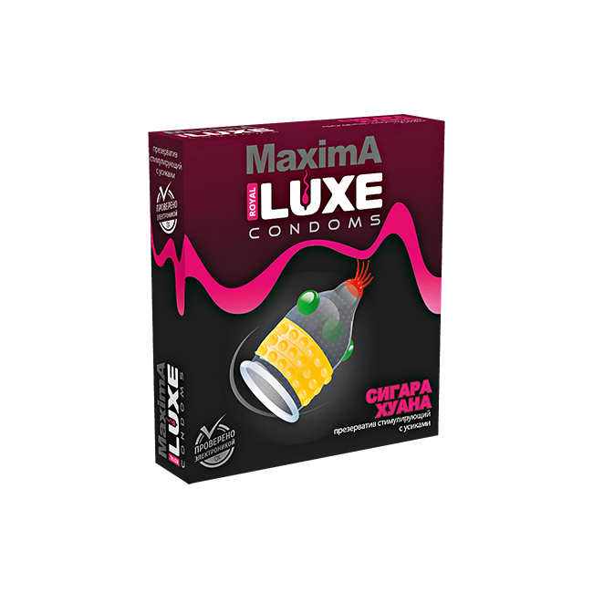 Презерватив Luxe Maxima Сигара Хуана