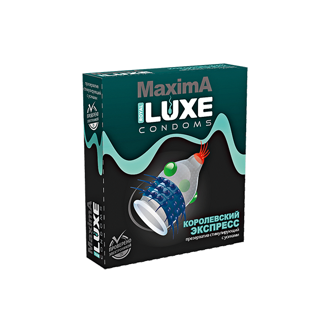 Презерватив Luxe Maxima Королевский экспресс