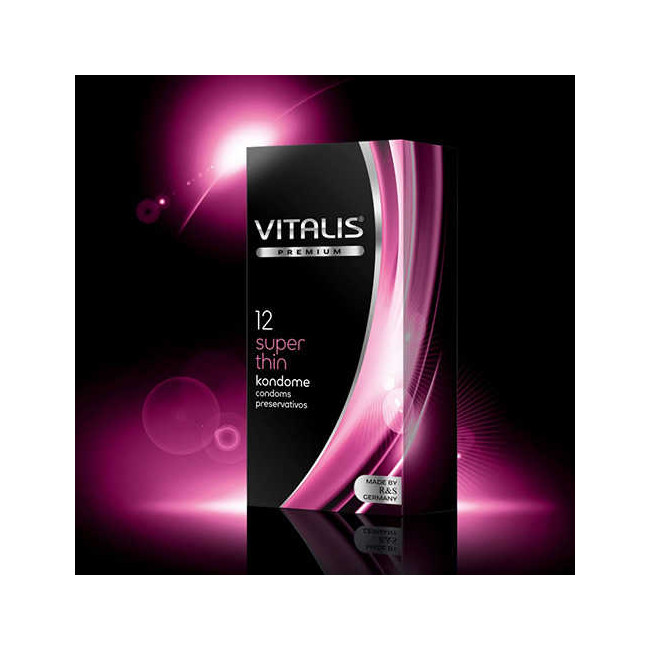 Презервативы VITALIS Premium №12 Super Thin, ультратонкие